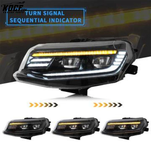 LED Projector Headlights For Chevrolet [chevy] Camaro 2016-2018