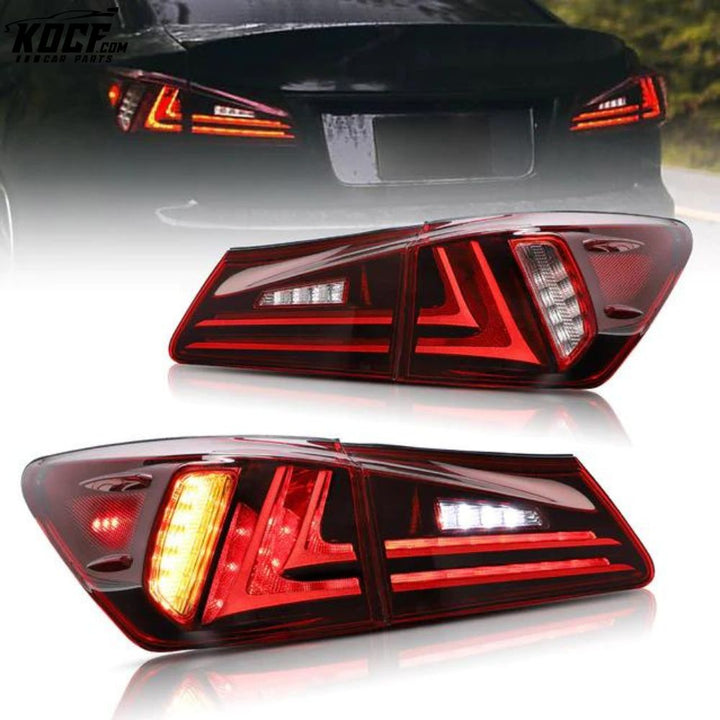 LED Tail Lights For 2005-2013 Lexus is250 is350/ 2007-2014 isf Rear lights