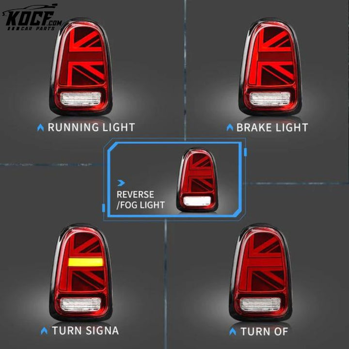 LED Tail Lights Fits BMW Mini Countryman F60 2017-2022 Mini Cooper Rear lamps Assembly