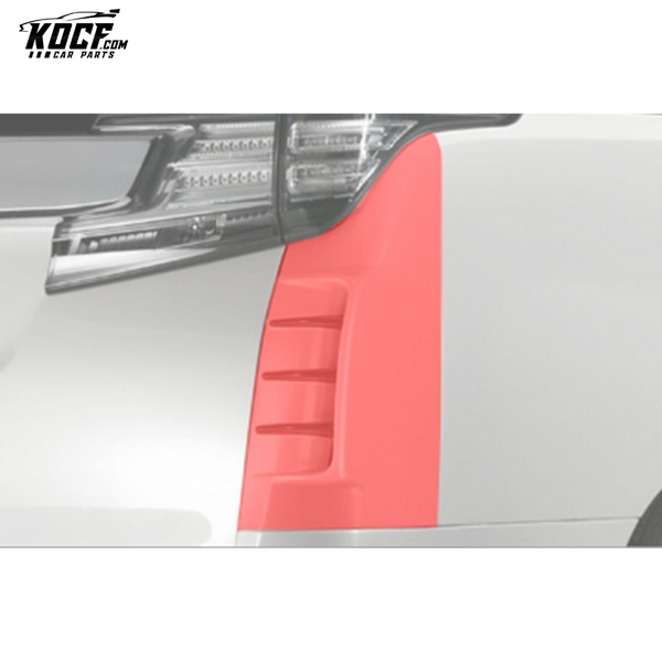 15 ONWARDS ALPHARD & VELLFIRE 30 SERIES AH30 SLKB STYLE REAR BUMPER APRON