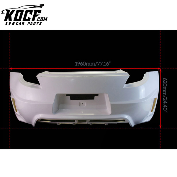09 ONWARDS 370Z Z34 WBS STYLE REAR BUMPER