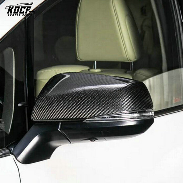 15 ONWARDS ALPHARD VELLFIRE 30 SERIES AH30 MIRROR COVER (STICK ON TYPE)(ALSO FIT TACOMA 4RUNNER HIGHLANDER RAV4)