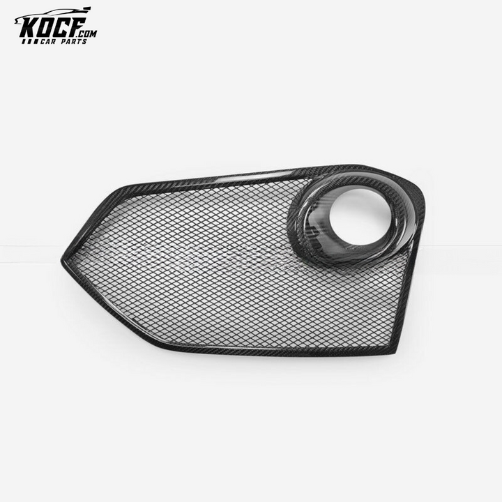 CIVIC FK8 TYPE R FRONT FOG LIGHT COVER REPLACEMENT (FOR FK8 ONLY) WITH ALUMINIUM GRILLES