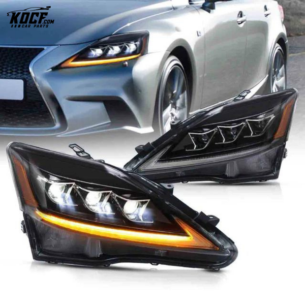 LED Headlights For 2006-2013 Lexus is250 is350 isf is200d is220d [XE20] Front Lights