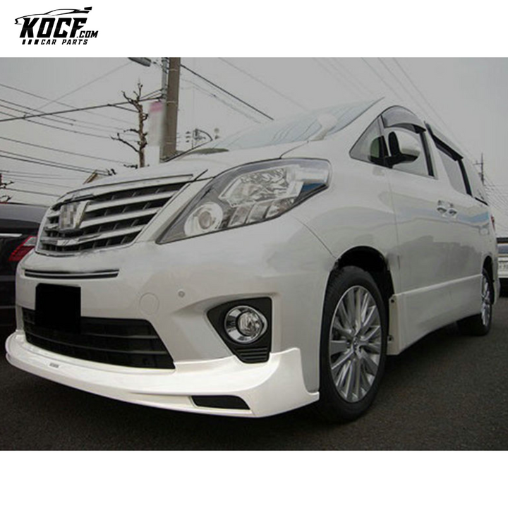 12-14 ALPHARD 20 SERIES AH20 TR STYLE FRONT LIP (FACELIFT) (FOR S BODY)