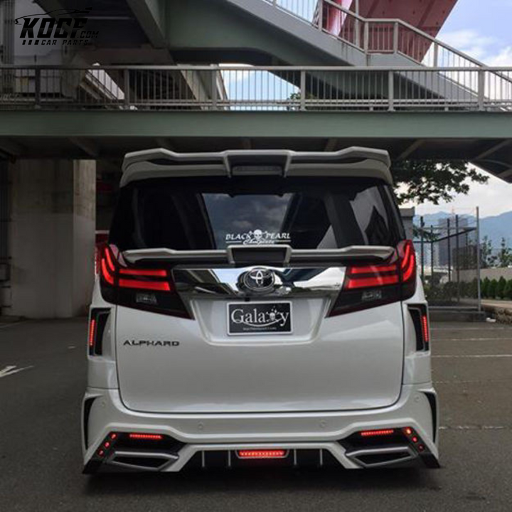 15 ONWARDS ALPHARD & VELLFIRE 30 SERIES AH30 BPG STYLE REAR MIDDLE SPOILER