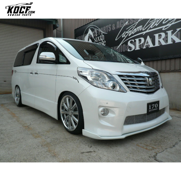 08-11 ALPHARD 20 SERIES AH20 SS2 STYLE FRONT LIP (FOR S BODY)