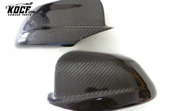 BMW 5 SERIES E39 E60 E61 F10 F11 G30 G31 G38 Real Carbon Fiber Carbon Mirror Cover (Stick On)