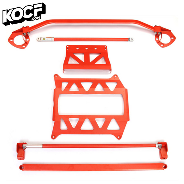 Strut Bar Tie Rod Chassis Brace Kit Compatible for 2022-Present Honda Civic - VIP Price