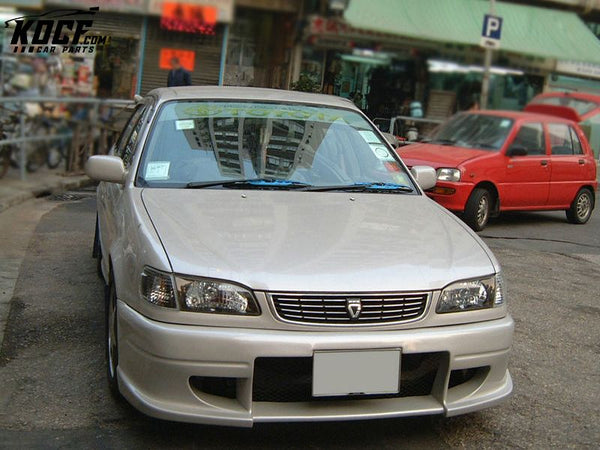 98-00 COROLLA AE110 TR STYLE FRONT BUMPER (4 DOOR SALOON)