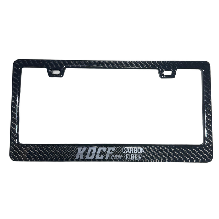 Carbon Fiber License Plate Frame - VIP Price