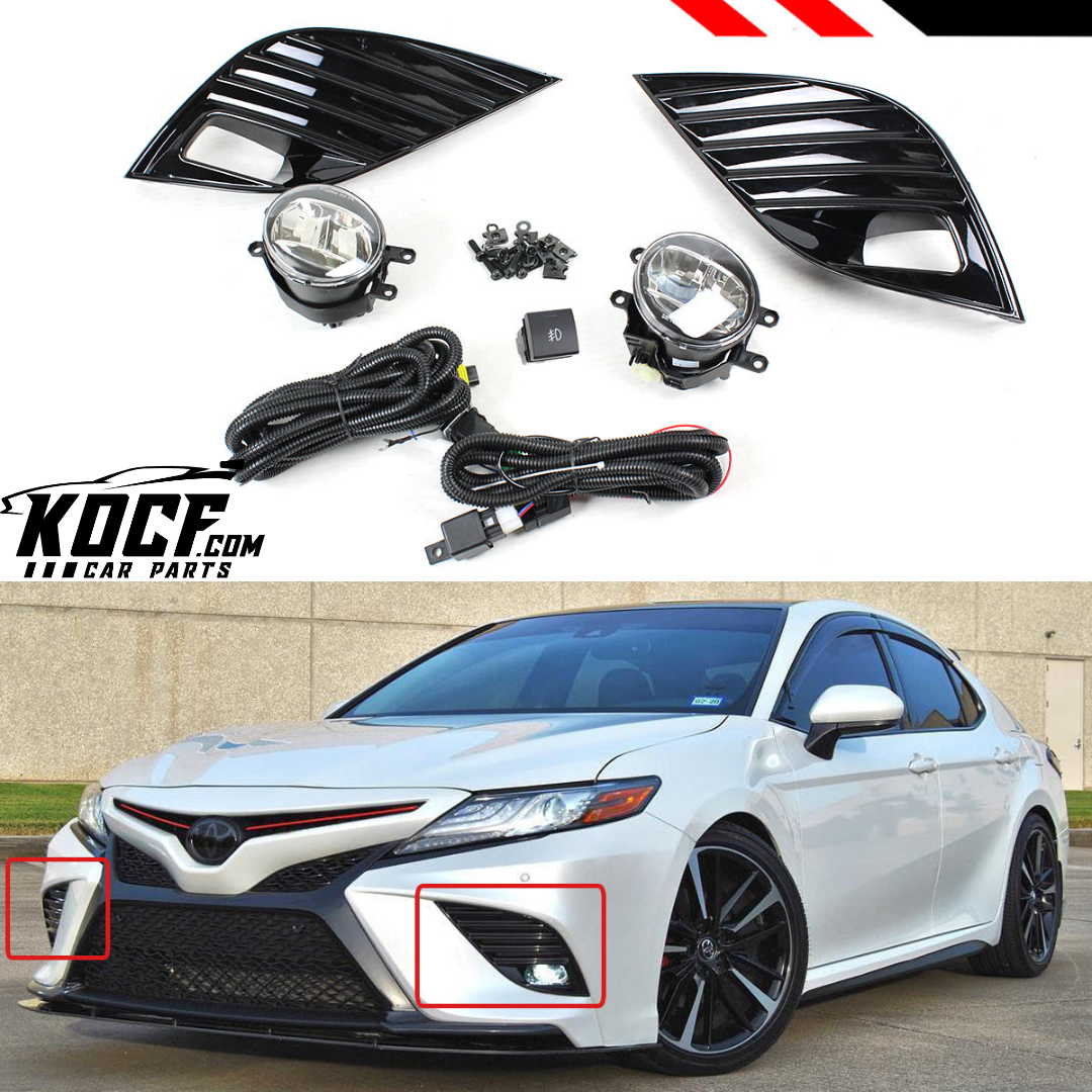 Fog Lights Kit Compatible for 2018-2024 Toyota Camry XSE & SE & 2018-2024 TRD - VIP Price