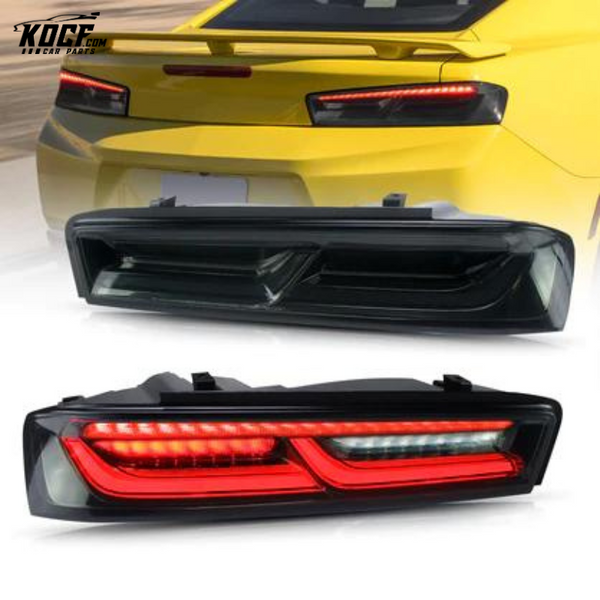 LED Tail lights For Chevrolet Chevy Camaro 2016 2017 2018 with Sequential Switchback RED Turn Signal