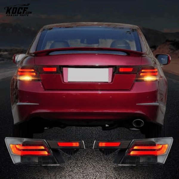 LED Tail lights For Honda Accord Inspire 2008-2012 Aftermarket Rear Lamps [4PCS]