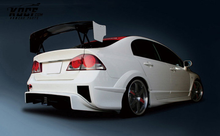 CIVIC FD2 M AND M REAR WIDE FENDER FLARES 4PCS