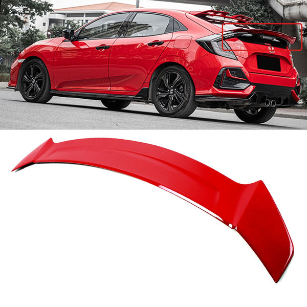 Rear Spoiler Compatible 2016-2021 Honda Civic 5 Door Hatchback Model