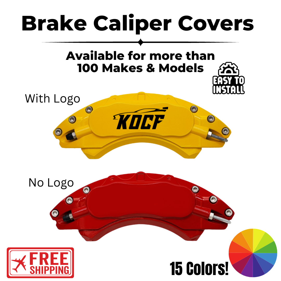 Brake Caliper Covers Complete Set of 4 – KOCF.com - Car Parts