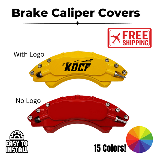 Brake Caliper Covers Set of 4 Compatible for 2019-2023 Toyota Corolla