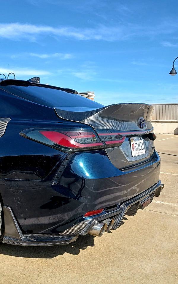 Carbon Fiber Rear Bumper Diffuser Compatible for 2018-2024 Toyota Camry SE & XSE - VIP Price