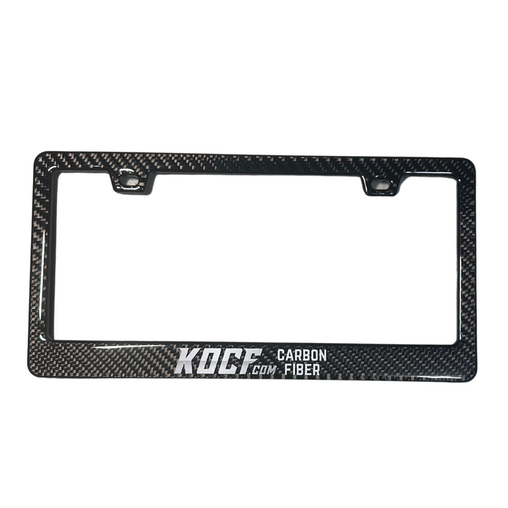 Carbon Fiber License Plate Frame - VIP Price