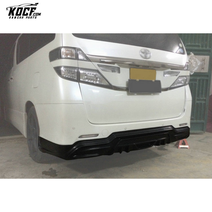 08-15 ALPHARD VELLFIRE 20 SERIES AH20 WD STYLE REAR LIP