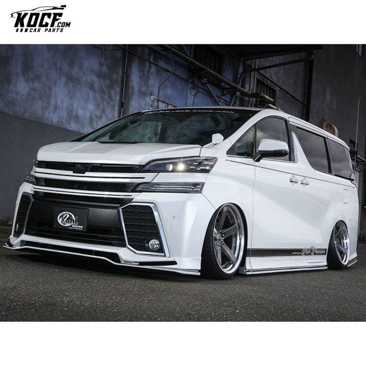 15 ONWARDS VELLFIRE 30 SERIES AH30 KUL STYLE FRONT LIP