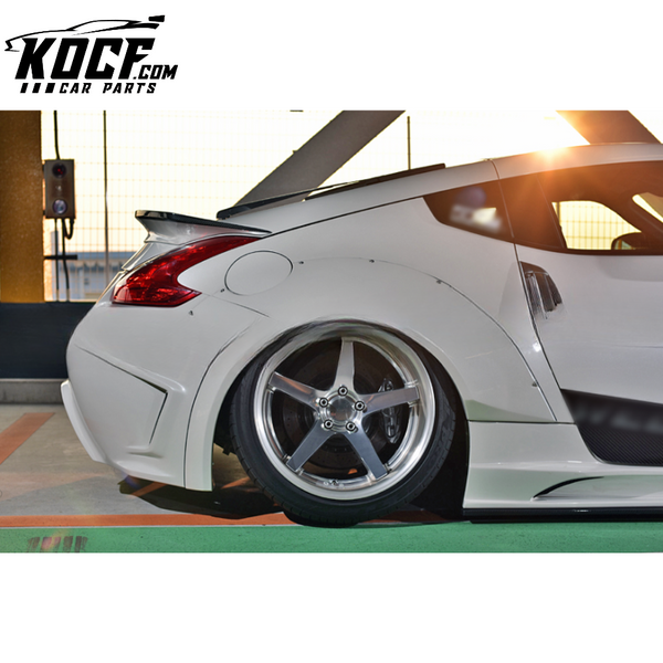 09 ONWARDS 370Z Z34 WBS STYLE REAR FENDER +30MM (4PCS)