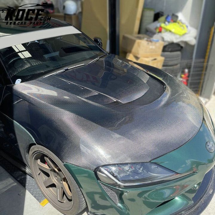 19+ SUPRA A90 JZA90 MK5 VRS TYPE VENTED HOOD BONNET