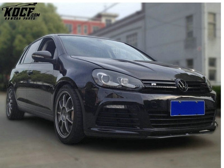 GOLF MK6 REVOZPORT STYLE FRONT BUMPER BOTTOM LIP (MK6/GTI/R20)