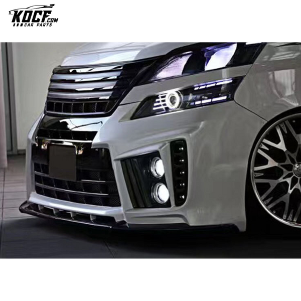 12-15 VELLFIRE 20 SERIES AH20 ADM STYLE FRONT BUMPER LIP (FOR B-VELLFIRE-FB-ADM)