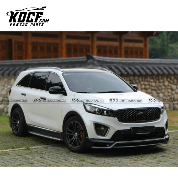 18-20 KIA SORENTO UM ZE TYPE FRONT LIP (FACELIFT)