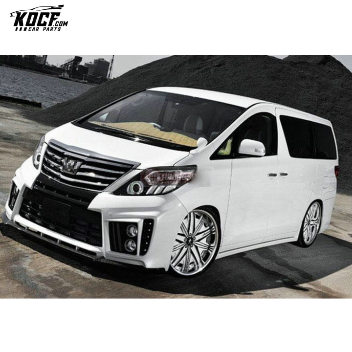 12-14 ALPHARD 20 SERIES AH20 ADM STYLE FRONT BUMPER (FACELIFT)