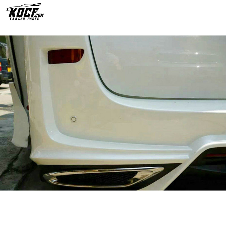 08-15 ALPHARD VELLFIRE 20 SERIES AH20 WD STYLE REAR BUMPER