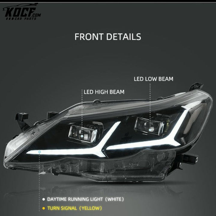 LED Headlights For Toyota Mark X 2009-2012