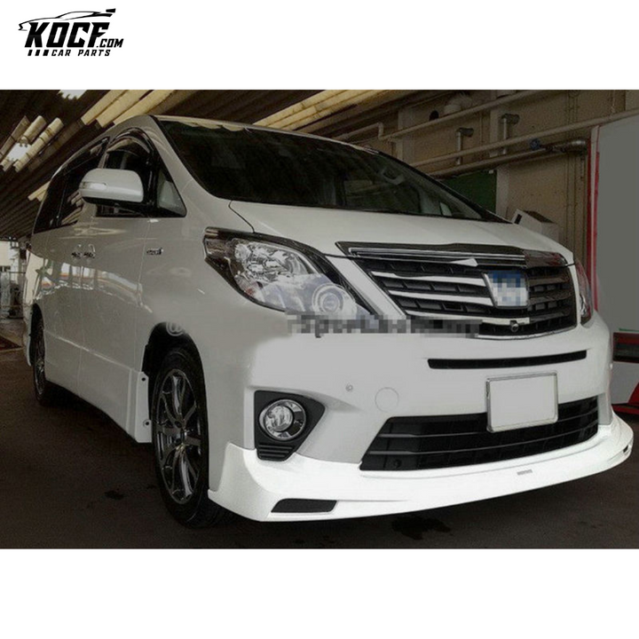 12-14 ALPHARD 20 SERIES AH20 TR STYLE FRONT LIP (FACELIFT) (FOR S BODY)