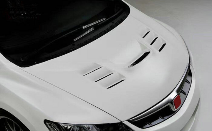 06-11 CIVIC JDM FD2 ING STYLE HOOD