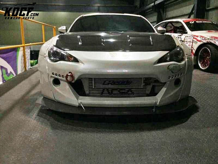 BRZ FT86 GT86 FRS RBV2 FRONT BUMPER WITH FRONT LIP & CANARDS