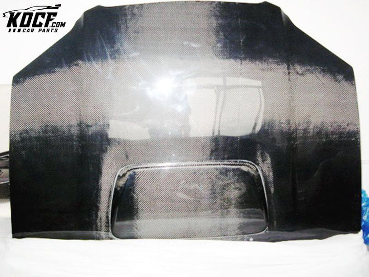 02-05 IMPREZA WRX 8 GDB STI OEM HOOD WITH SCOOP