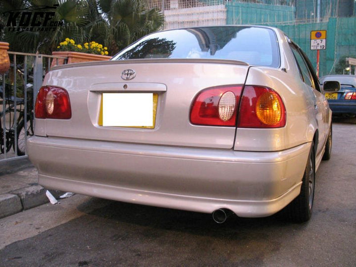 98-00 COROLLA AE110 JP STYLE REAR LIP (4 DOOR SALOON)