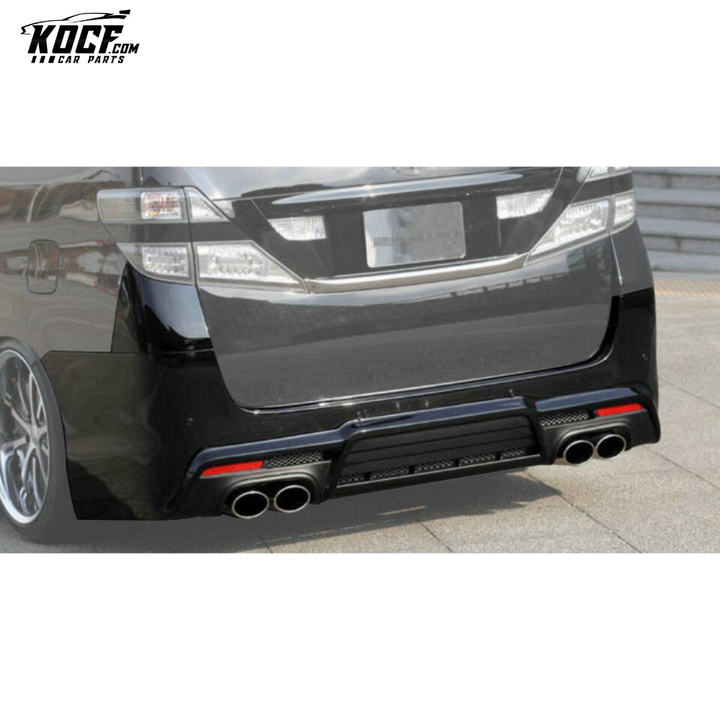 08-15 ALPHARD VELLFIRE 20 SERIES AH20 ADM STYLE REAR BUMPER