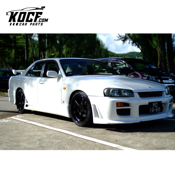 SKYLINE R34 HR34 4 DOOR SEDAN TT STYLE SIDE SKIRT