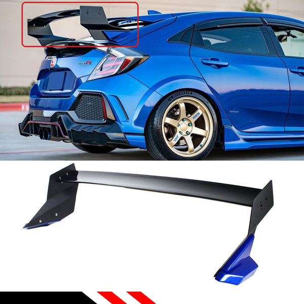 Trunk Spoiler Compatible 2017-2021 Honda Civic 5 Door Hatchback Model