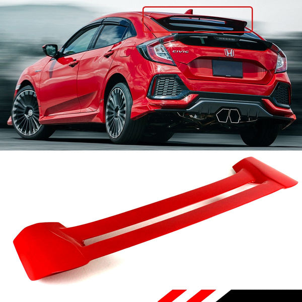 Roof Spoiler Compatible 2017-2021 Honda Civic 5 Door Hatchback