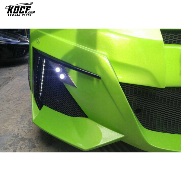 08-15 ALPHARD VELLFIRE 20 SERIES AH20 WD STYLE FRONT BUMPER LED COVER (FOR B-ALPHARD-FB-WD-2G OR B-VELLFIRE-FB-WD)