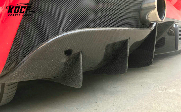 FERRARI 488 GTB N TYPE REAR DIFFUSER