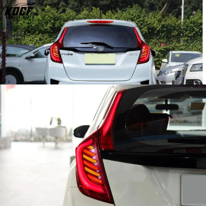 LED Rear Tail lights For Honda Fit / Jazz 3th Gen GK/GH/GP 2014-2020