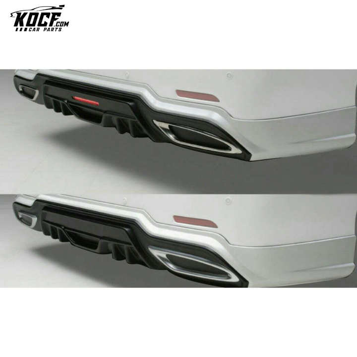 08-15 ALPHARD VELLFIRE 20 SERIES AH20 WD STYLE REAR LIP