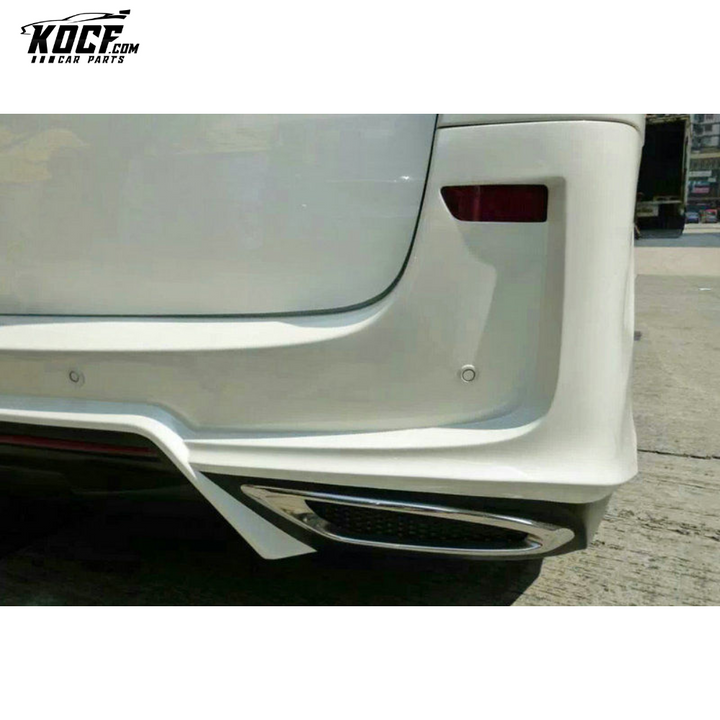08-15 ALPHARD VELLFIRE 20 SERIES AH20 WD STYLE REAR BUMPER