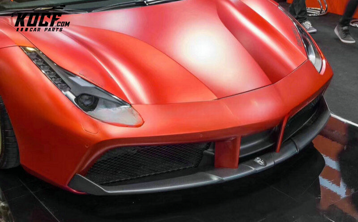 FERRARI 488 GTB CP TYPE FRONT BUMPER LIP