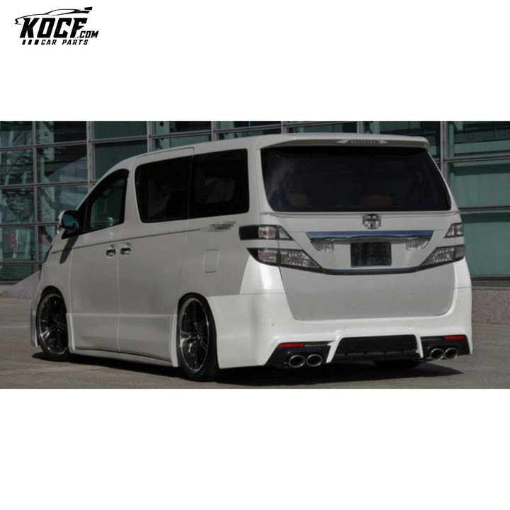 08-15 ALPHARD VELLFIRE 20 SERIES AH20 ADM STYLE REAR BUMPER